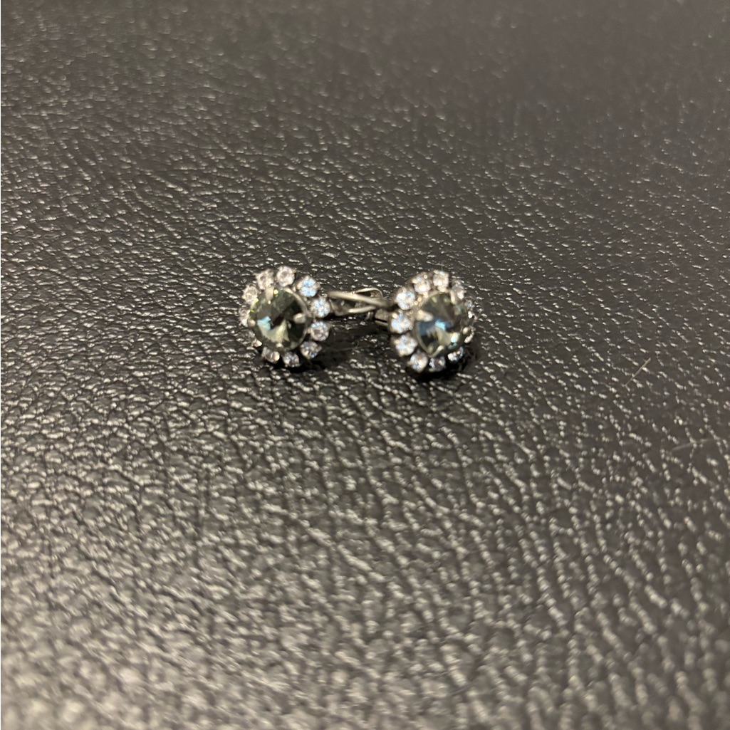 Sabika Black Diamon Grace Drop Earrings 40$